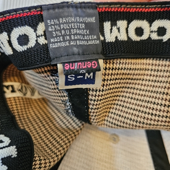 Volcom Houndstooth Check Cap S/M - Picture 7 of 8